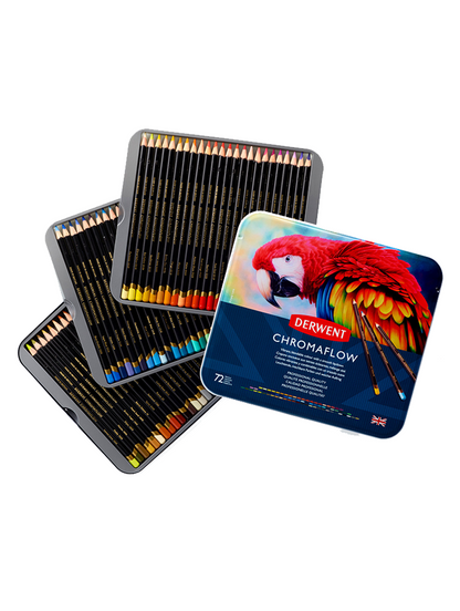 Lápices de Colores Derwent Chromaflow Set 72