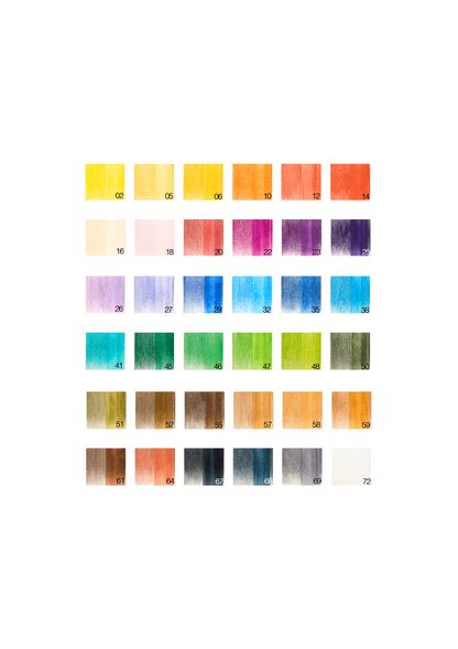 Lápices de Colores Acuarelables Derwent Watercolour Set 36