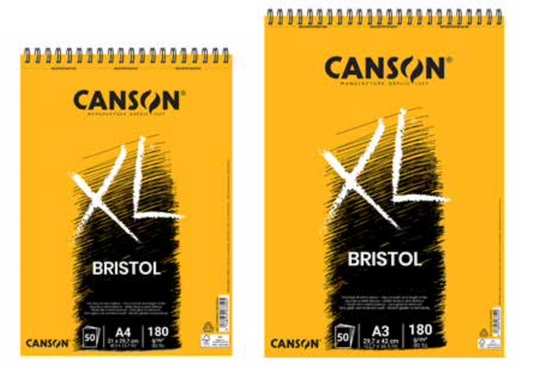 Croquera Dibujo Canson XL Bristol 180gr 50 Hojas