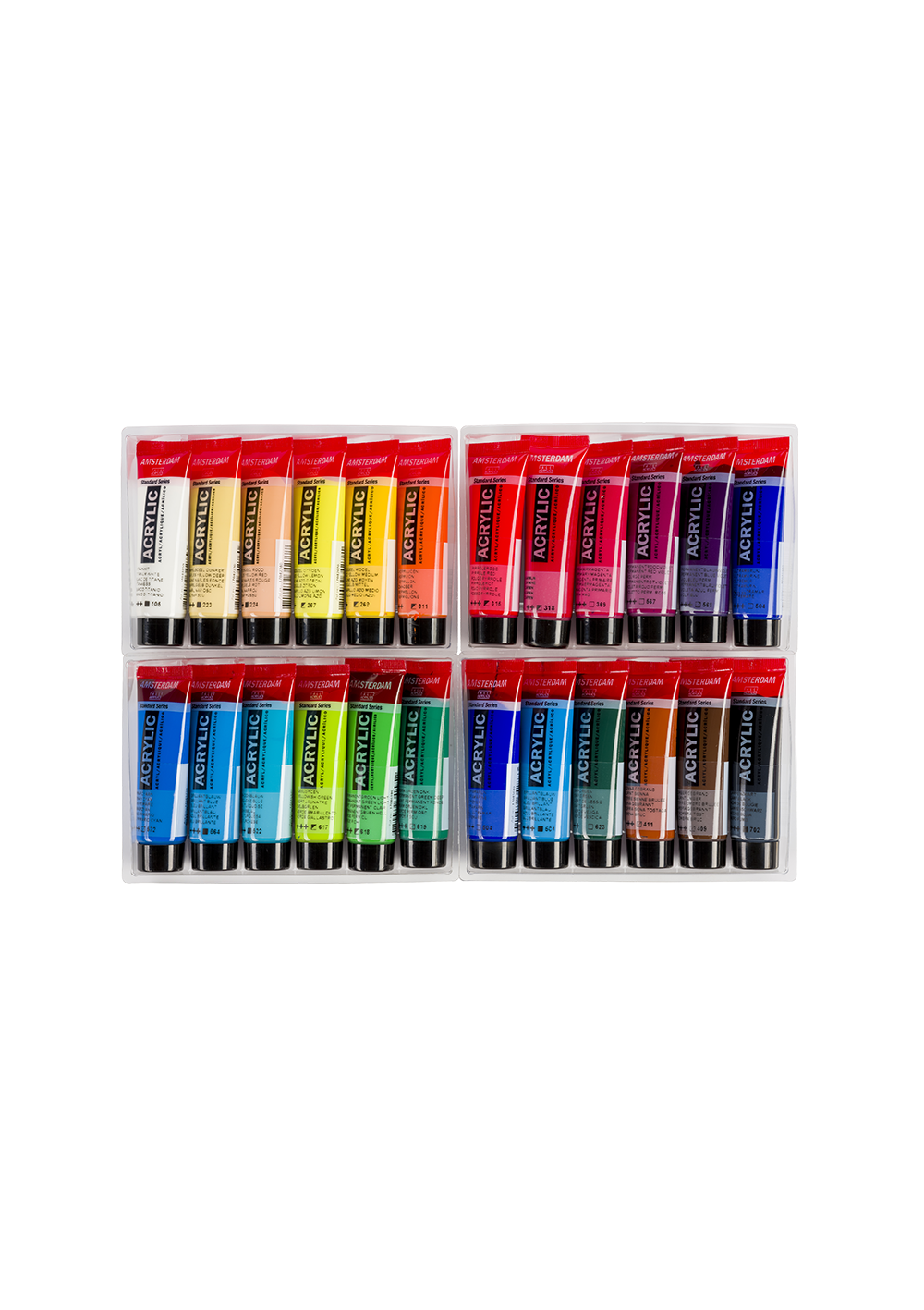 Acrílico Amsterdam Set 24 Colores 20ml Selección General