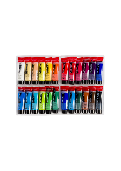 Acrílico Amsterdam Set 24 Colores 20ml Selección General