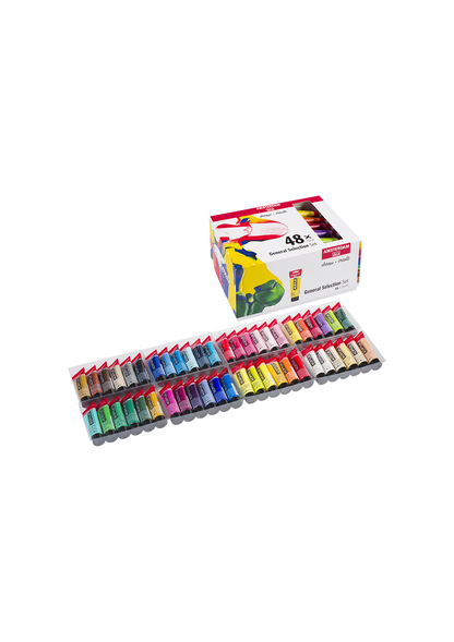 Acrílico Amsterdam Set 48 Colores 20ml Selección General