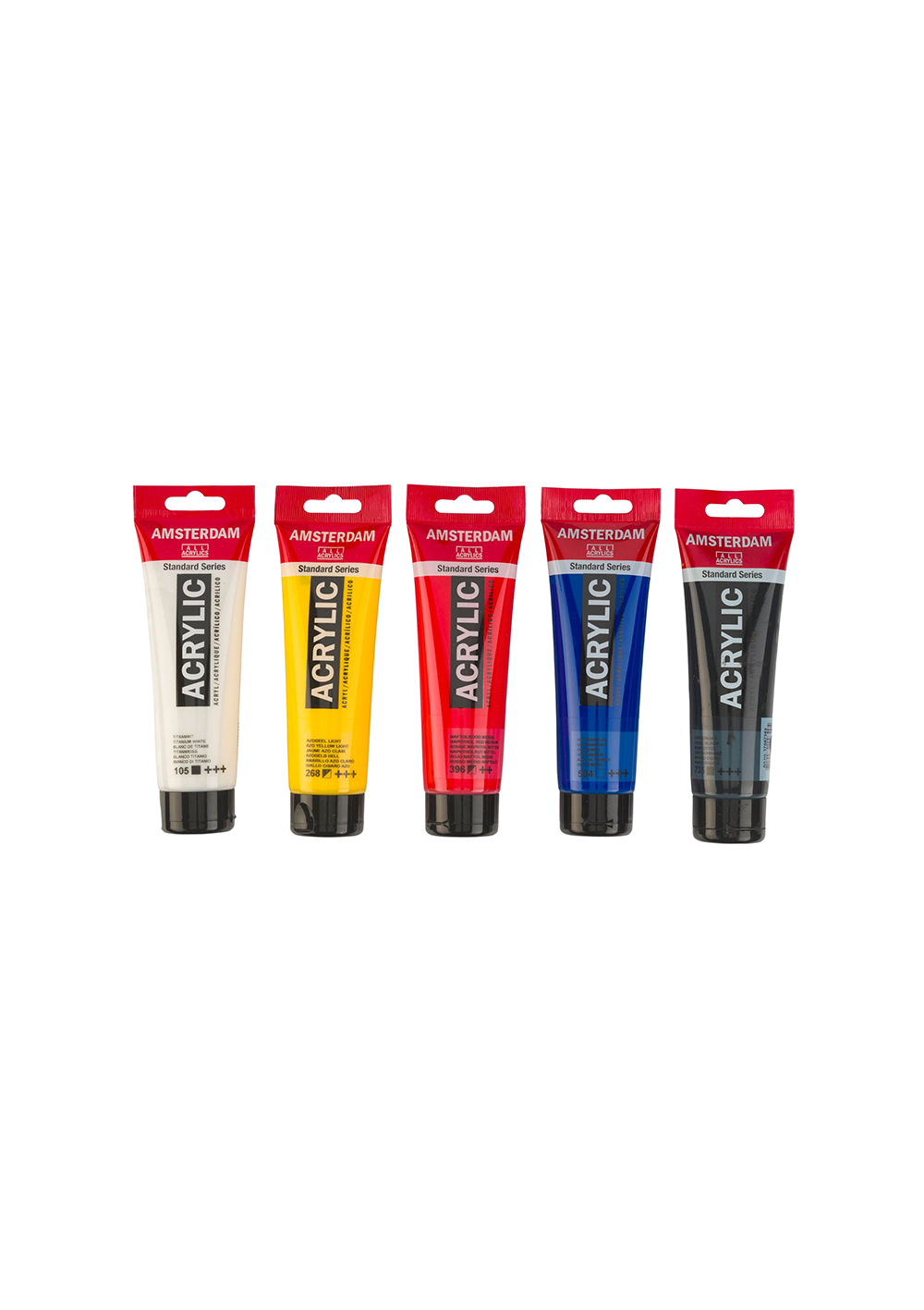 Acrílico Amsterdam Set 5 Colores 120ml Mezcla