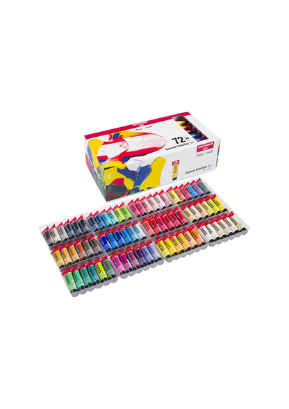 Acrílico Amsterdam Set 72 Colores 20ml Selección General