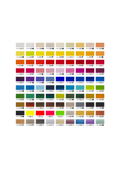 Acrílico Amsterdam Set 90 Colores 20ml Selección General