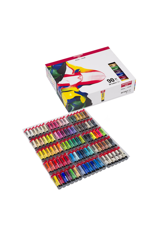 Acrílico Amsterdam Set 90 Colores 20ml Selección General