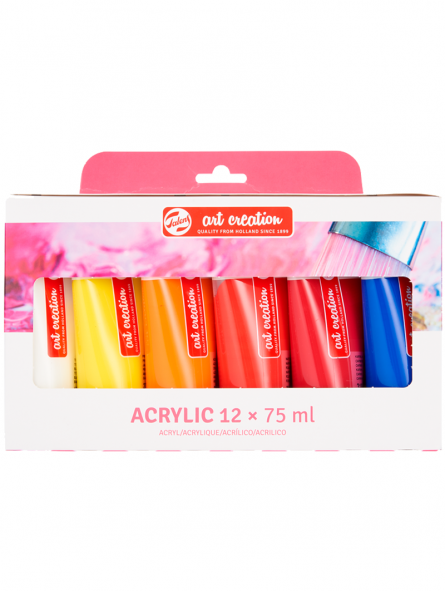 Acrílicos Art Creation Set 12 Colores 75ml