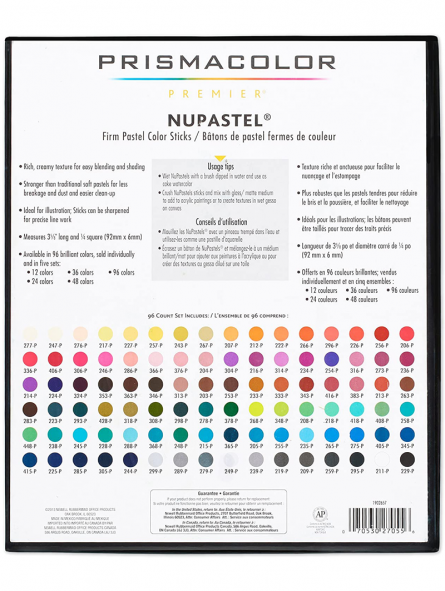 Barras Pastel Seco Nupastel Prismacolor Premier Set 96