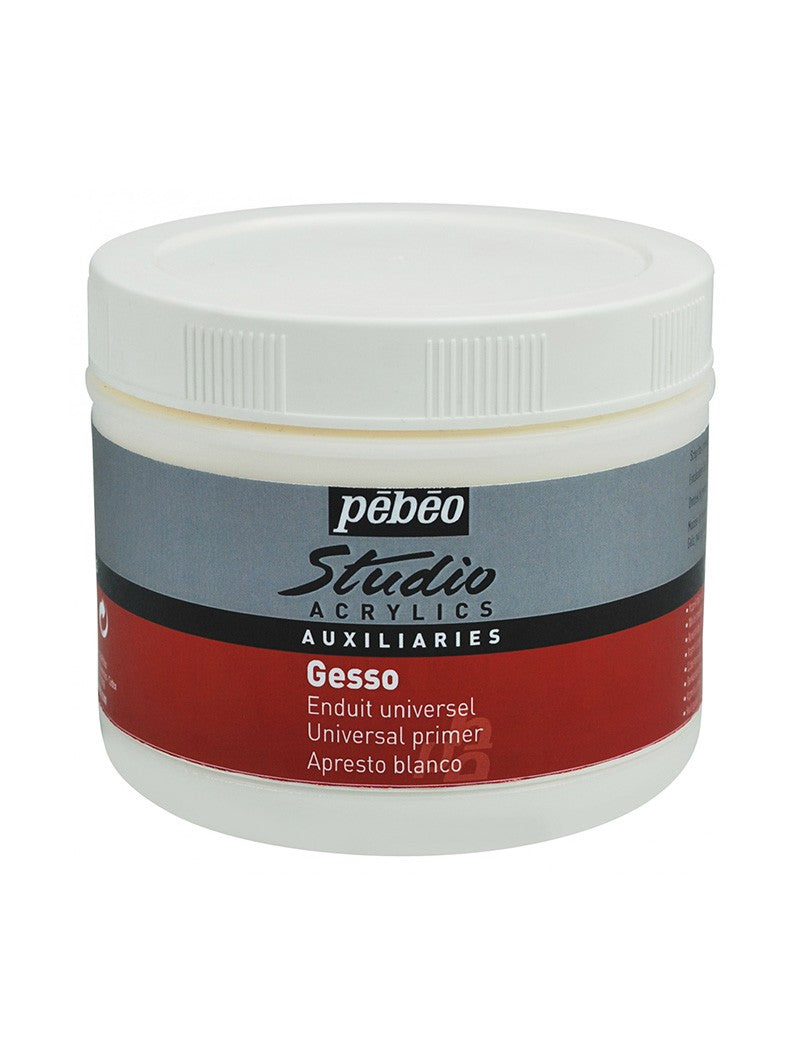 Imprimante Gesso Pebeo Studio Blanco 500 ml