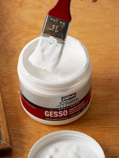 Imprimante Gesso Pebeo Studio Blanco 500 ml