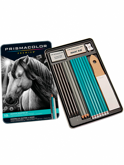 Lápices Grafito Prismacolor Set 18 Piezas