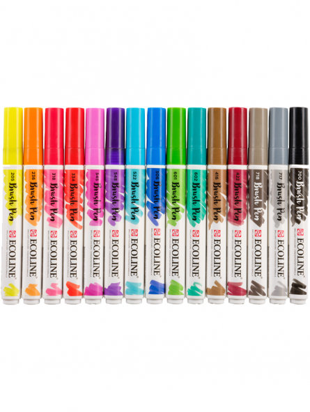 Marcadores Acuarela Ecoline Set 15