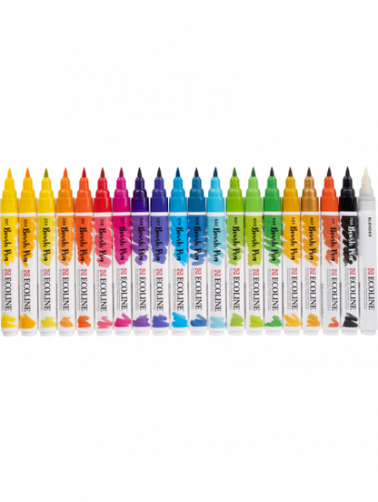 Marcadores Acuarela Ecoline Set 20