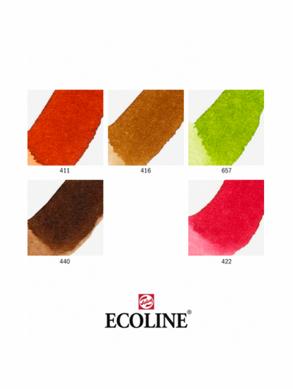 Marcadores Acuarela Ecoline Set 5 Otoño