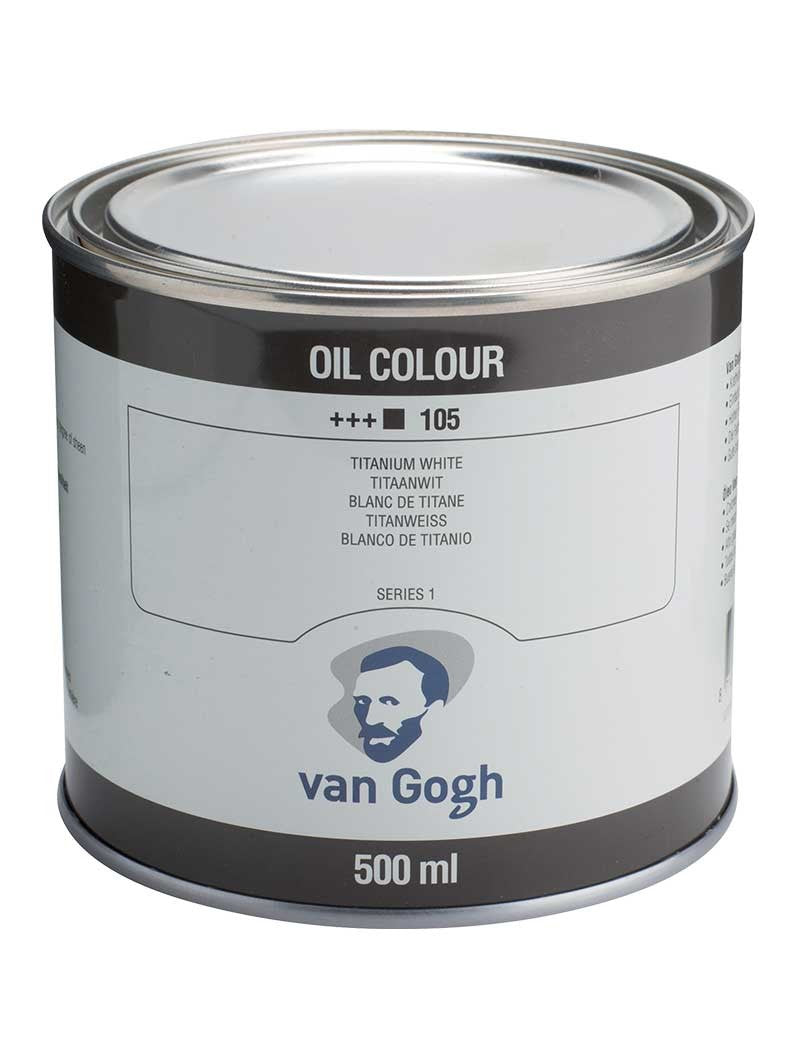 Óleo Van Gogh 500ml 105 Blanco Titanio