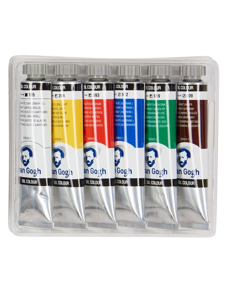 Óleo Van Gogh Set 6 Colores 20ml