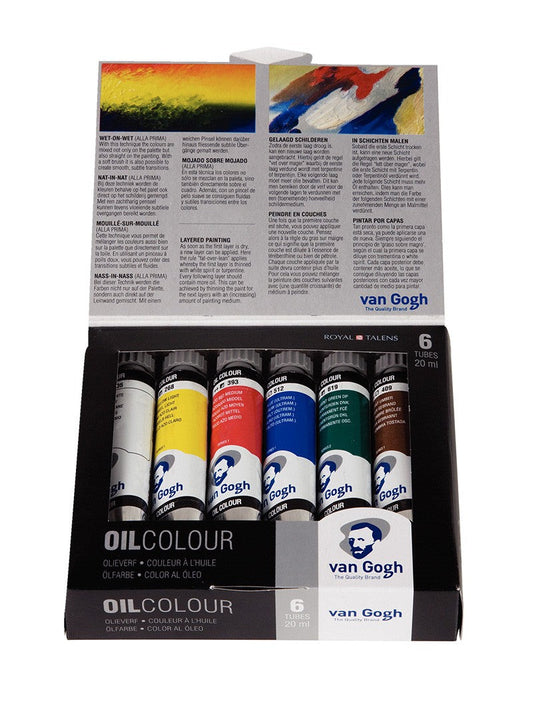 Óleo Van Gogh Set 6 Colores 20ml