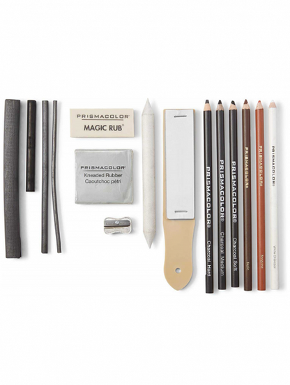 Set Dibujo Carboncillo Prismacolor 25 Piezas