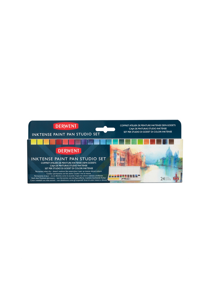 Tinta en Pastillas Solubles al Agua Derwent Inktense Set 24 Colores